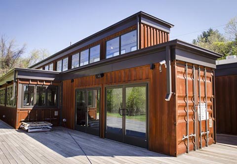 shipping container house